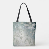 Romanric Goth White Tapestry Personalized Tasche (Rückseite)