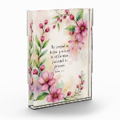 Romans 12:12 Custom Bible Verse Fotoblock (Links)