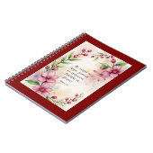 Romans 12:12 Custom Bible Verse Notizblock (Linke Seite)