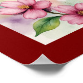 Romans 12:12 Custom Bible Verse Poster (Ecke)