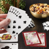 Romans 12:12 Custom Bible Verse Spielkarten (In Situ)