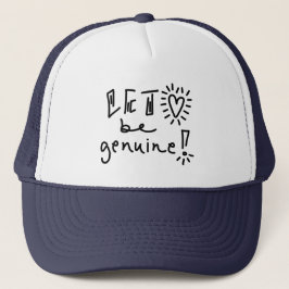 Romans 12:9 Trucker Hat Truckerkappe