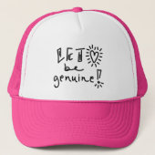 Romans 12:9 Trucker Hat Truckerkappe (Vorderseite)