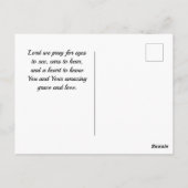 Romans 15:13 God of Hope White Flowers Postkarte (Rückseite)