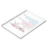 Romans 15 Bible Verse Design Notizblock (Linke Seite)