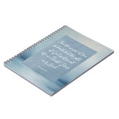 Romans 6:23 Bible Verse Image Spiral Notebook Notizblock (Linke Seite)