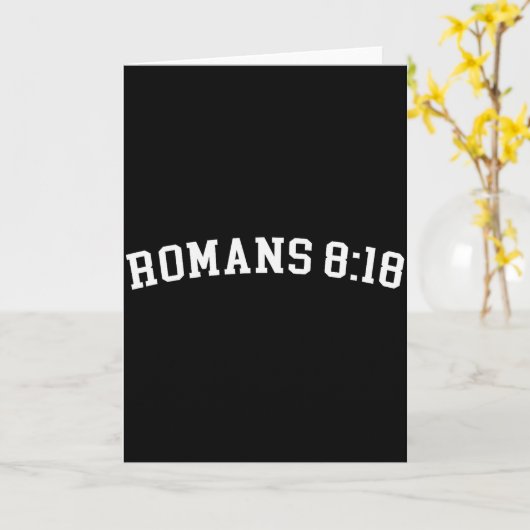 Romans 8_18 karte (Gelbe Blume)