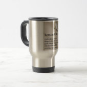 Romans 8:28 Bible Verse Travel Mug Reisebecher (Vorderseite Links)