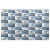 ROMANS 8:28 BLAUE SKIES SCRIPTURE VERSE STOFF (Fat Quarter (45,7 x 55,9 cm))