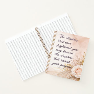 Romans 8:28 Faith Hardcover Lined Journal Notizblock
