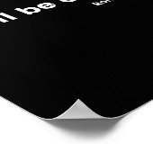 Romans 8_28 Motivational Christian Bible Verse Mes Poster (Ecke)