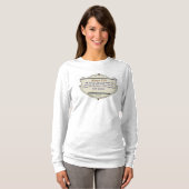Romans 8:28 Shield Christian Women's Long Sleeve T-Shirt (Vorne ganz)