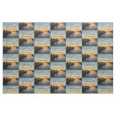 ROMANS 8:28 SONNENSET FOTO DESIGN STOFF (Fat Quarter (45,7 x 55,9 cm))