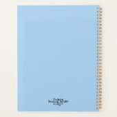 Romans 8:28 Soothing Sunset Christian Faith Planer (Rückseite)