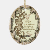 Romans Eight 28 christian ornament (Rechts)