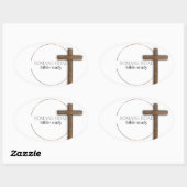 Romans Road Bible Stucker Ovaler Aufkleber (Blatt)