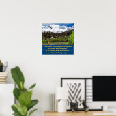 Romans-Schriftenposter Poster (Heimbüro)