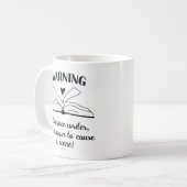 Romanschriftstellerin  kaffeetasse (Vorderseite Links)