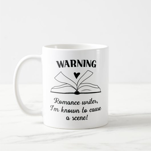 Romanschriftstellerin  kaffeetasse (Links)