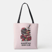 Romantasy Book Club Buchbar Tasche (Rückseite)