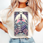 Romantasy Book Club Pasta Tarot Card Frauen im Alt Tri-Blend Shirt