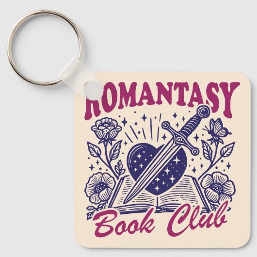 Romantasy-Buchclub Schlüsselanhänger (Vorderseite)