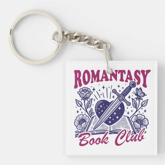 Romantasy-Buchclub Schlüsselanhänger (Vorderseite)