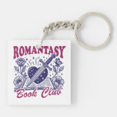 Romantasy-Buchclub Schlüsselanhänger (Rückseite)