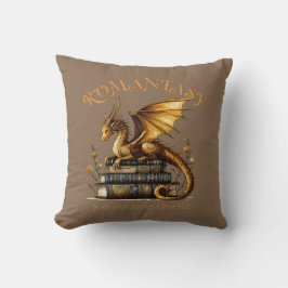 Romantasy Dragon Books Nur noch ein Kapitel Kissen