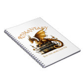 Romantasy Dragon Books Nur noch ein Kapitel Notizblock (Rechte Seite)
