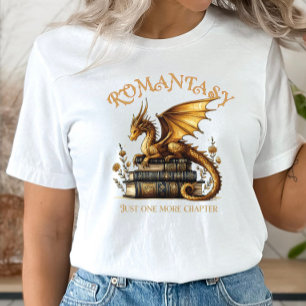 Romantasy Dragon Books Nur noch ein Kapitel T-Shirt
