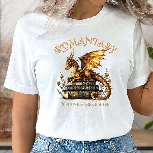 Romantasy Dragon Books Nur noch ein Kapitel T-Shirt