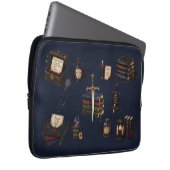 Romantasy, Koffein und Chaos Laptopschutzhülle (Vorne Rechts)
