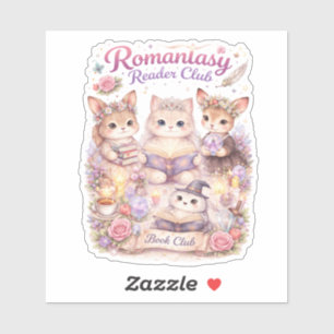 Romantasy-Leserverein individuell zugeschnittenes Aufkleber