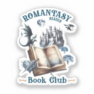 Romantasy Reader Dragon Banca del Gottardo Aufkleber