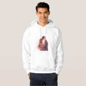 Romantic Anime Couple - Valentine's Day Aesthetic Hoodie (Vorne ganz)