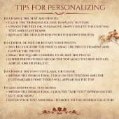 Romantic Anniversary Poem Storybook Couple Photo Karte