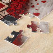 Romantic baby reveal pregnancy announcement gift puzzle (Seite)