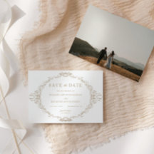 Romantic Baroque Ornate Frame Photo