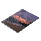 Romantic Beach at Dusk Notizblock (Linke Seite)