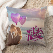 | Romantic Beach Couple Cushion for Newlyweds Kissen (Decke)