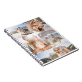 Romantic Beach Photo Collage Notizblock (Rechte Seite)