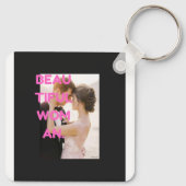 Romantic Beautiful keychain Schlüsselanhänger (Rückseite)