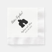 Romantic Better Together Wedkins Serviette (Vorderseite)