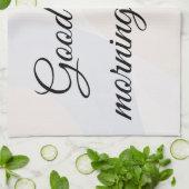 Romantic blooming flowers geschirrtuch (Gefaltet)