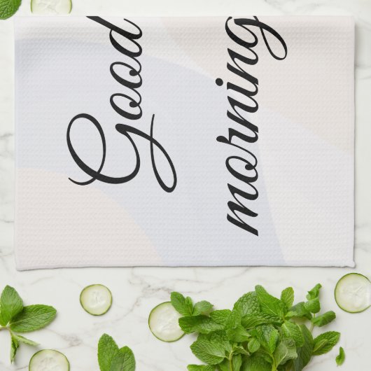 Romantic blooming flowers  geschirrtuch (Gefaltet)