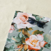 Romantic Blossom Haven Strandtuch (Beispiel)