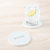 Romantic Blue Life is but a dream Getränkeuntersetzer (Seite)