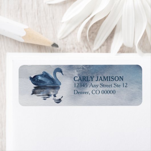 Romantic Blue Swan Wedding (Insitu)