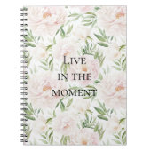 Romantic Blush Pink Flowers Notizblock (Vorderseite)